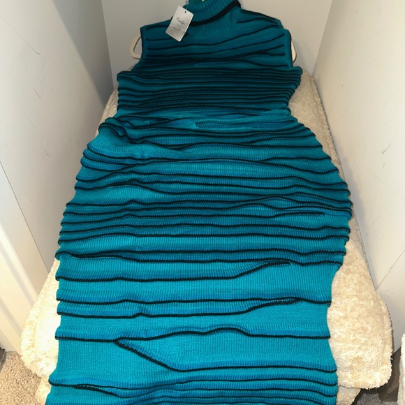 Hanifa Amelia Layered Knit Dress XL - Picture 3 of 4